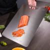 康巴赫抗菌新款双面304不锈钢切菜板厨房家用双面砧板案板和面板