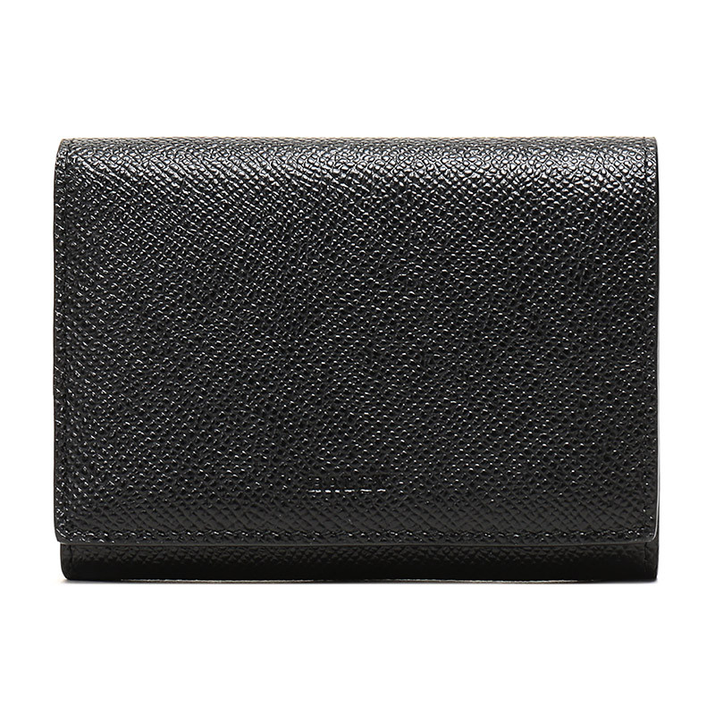 Bally 巴利 男款皮质短款钱包钱夹 BERTON B 216-黑色1