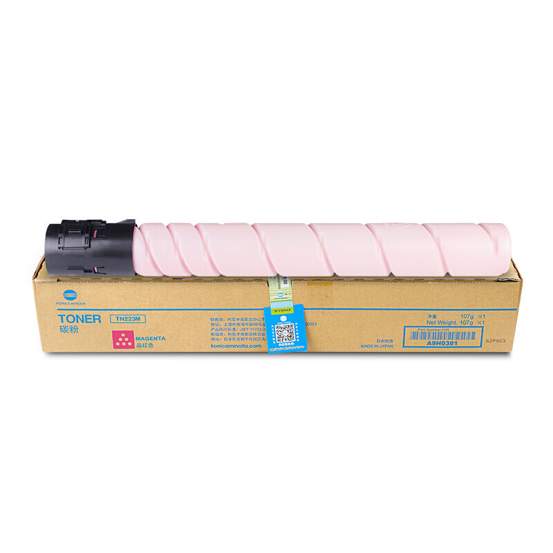 KONICA MINOLTA 柯尼卡美能达TN223M 标准容量红粉 （适用C226/C266） 红色