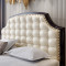 拉菲伯爵 床 现代床 床双人床 卧室家具美式 高端美式床 皮床 婚床 实木床 木质皮质床 B款1.8m单床+床头柜*2