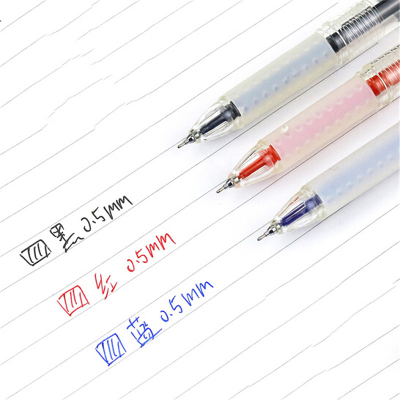 晨光中性笔本味AGPB7602 0.5 书写修正用品 笔具 中性笔 12支/组