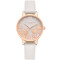 OliviaBurton腕表 女士石英表 文艺蕾丝编织清新女表 自然裸粉 OB16MV69女士手表 自然裸粉
