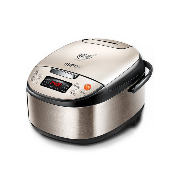 苏泊尔（SUPOR）电饭锅4L容量球釜内胆拉丝不锈钢机身 CFXB40FC9033Q-75