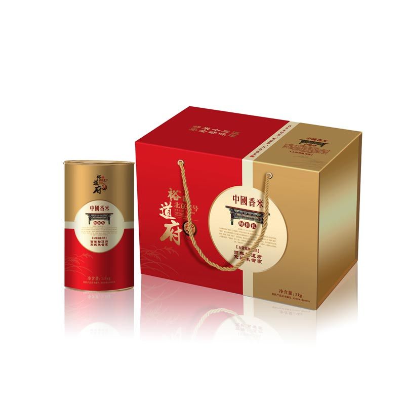 裕道府 颐和中国香米特机有机米 3kg/盒