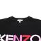 Kenzo 高田贤三 女款羊毛圆领长袖毛衣针织衫 F96 2TO618 808 S 94-珍珠灰LOGO图案