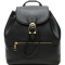 COACH 蔻驰 奢侈品 女士抛光鹅卵石皮革EVIE双肩背包 68380 V5HGR-灰色