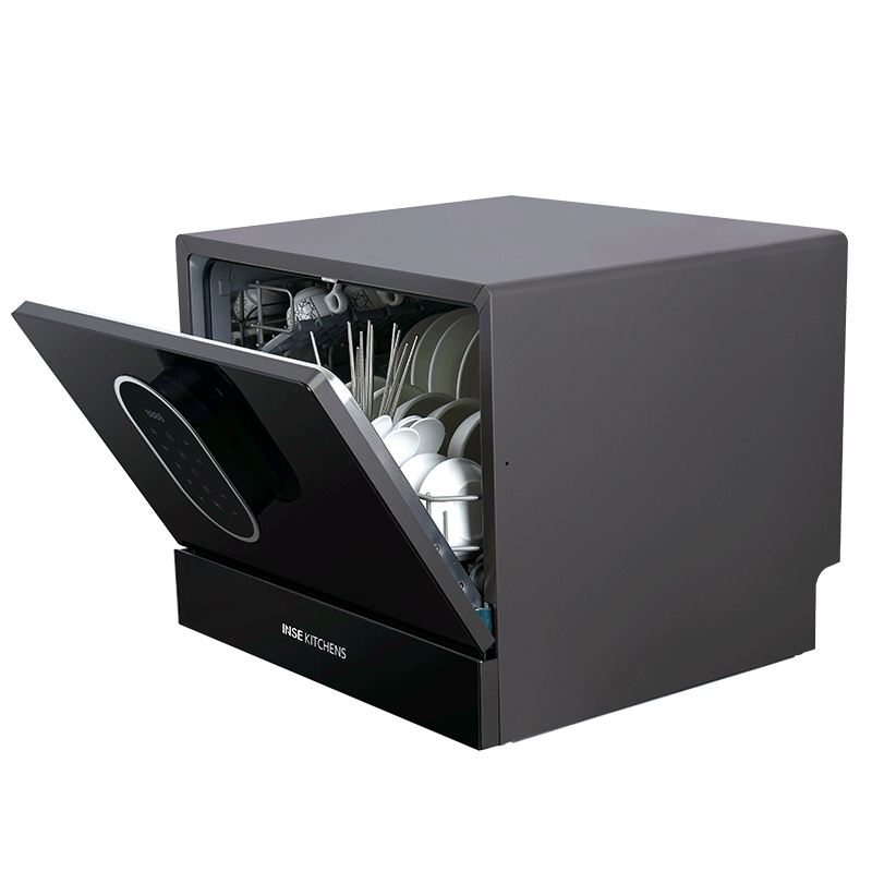 inse/樱雪wqp6-1801台嵌两用洗碗机全自动家用免安装消毒智能刷碗