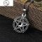 第2件不要钱/银色hiphop嘻哈日韩枫叶吊坠学生简约潮个性男女项链_1 十字菱形