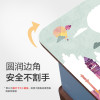 动漫抽象彩色都市画防水防尘电视柜长方形软塑料玻璃桌布_4 40*160cm 款式C