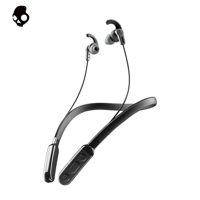 斯酷凯蒂(Skullcandy)INKD+active 无线入耳式运动耳机 IPX4级防水 黑色
