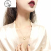 日韩国甜美气质简约项链颈链创意时尚百搭金属珍珠爱心锁骨链颈带 爱心项链一条