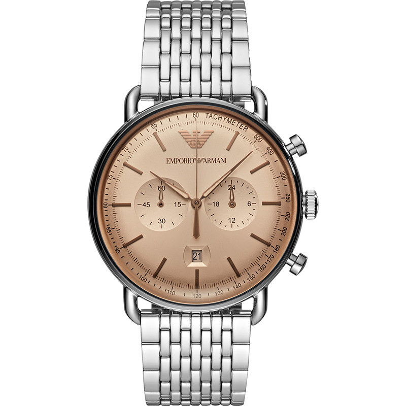 阿玛尼（Emporio Armani）手表男士飞行员系列多功能石英手表 AR11239 AR11239