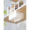厨房纸巾架倒挂免打孔壁挂式墙上创意粘贴纸巾盒书桌卫生间抽纸盒