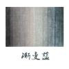 北欧简约素色客厅茶几地毯/日式美式地中海风现代卧室满铺ins民宿_3_1 160X230CM赠送精美门垫 渐变蓝
