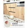 ins风厨房长条地垫现代家用防滑垫防水防油pvc可擦洗脚垫地毯_527 优惠组合装【75cmx45cm+150cmx45cm】 小黄鸭手稿