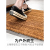 环保椰棕户外大口地垫进垫入户蹭脚垫家用厅地毯_3 60x90cm【印花款】 椰棕-我家的猫