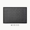豪宅大口入户地垫厅脚垫家用防滑垫商业地毯户外进户垫_5 45x75cm【厚实不移位】 方语-灰色