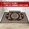 地垫进家用入户脚垫口地板垫子红色定制卧室客厅欧式厅地毯_262 120*180cm 双喜-咖啡色
