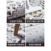 现代客厅地毯玄关脚垫床边毯子现代茶几垫家用卧室进地垫_1_961 100x100cm 秘密花园