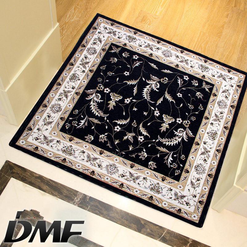 【楼梯垫】欧式楼梯垫踏步垫免胶自粘楼梯地毯实木防滑脚垫定制_1_270 24×100cm（免胶自吸带折边） 038藏青色方