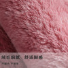 北欧ins客厅茶几地毯卧室满铺网红扎染床边长毛毯可定制_2 定制 粉紫色