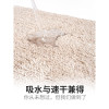 小鸭卫生间地垫地毯垫厨房吸水脚垫浴室防滑垫子_2 60*90cm【加厚绒面】 小黄鸭-熔岩灰