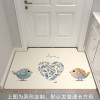 简约入户地垫家用脚垫进厅地毯垫口防滑垫定制家用垫子_1_309 0.6&times;0.9米（支持裁剪，可定制） 米白色dream