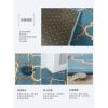 地垫进家用可擦地板垫入户玄关脚垫定制厨房卧室客厅口地毯_1_174_580 100cm*140cm【默认长方形其他形状要定制】 如意蓝色