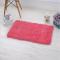 雪尼尔长毛厅床边地垫卫生间浴室垫可定制地垫地毯_950 40x60cm 粉红色