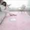 北欧ins地毯客厅茶几卧室满铺房间网红床边毛毯地垫家用_495_640 100x160cm 扎染少女粉
