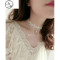 choker锁骨链性感短款脖子饰品黑色蕾丝简约项链颈链锁骨配饰复古_1 13
