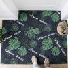 北欧ins入户口地垫进脚垫家用玄关入地毯可裁剪丝圈垫_3 120*200cm【可裁剪无压边】 叶海
