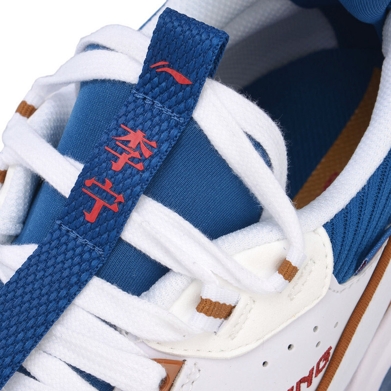 2019李宁启程001极光联名春季情侣运动复古时尚老爹鞋024 标准白/标准