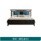天惠子 床 新中式全实木床1.81.5米轻奢主卧室大婚床软靠双人高箱储物床 1.8米框架款单床（颜色备注在地址栏）