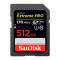 闪迪（Sandisk）512GB 至尊超高速SD卡读170MB/s写90MB/s相机内存卡存储卡V30 U3支持4K录制