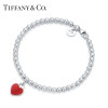 Tiffany&Co.:蒂芙尼经典款红心珠手链 S925银(链长可选)