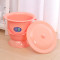 痰盂罐尿便盆成人夜壶加厚带盖手提式尿桶家用起夜女孕妇卧室高脚_4_197 小号马卡龙橙色4升直径23cm高21cm