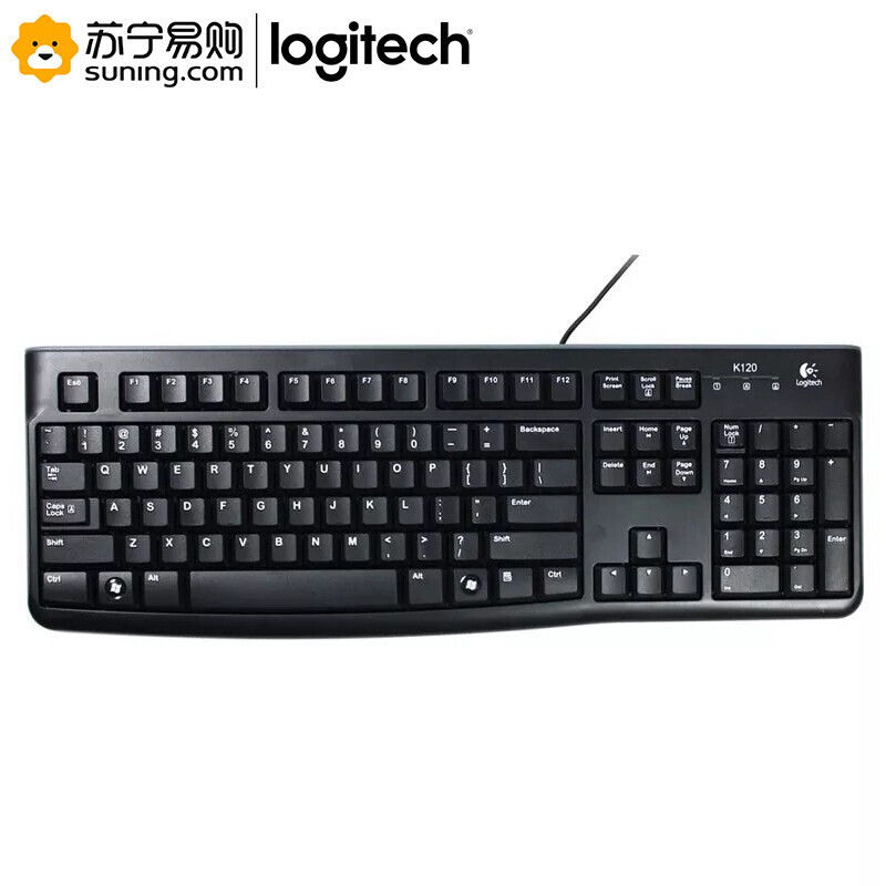罗技(Logitech) K120 有线键盘
