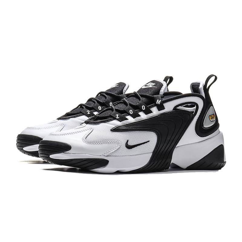 NIKE男鞋休闲鞋ZOOM 2K潮流复古熊猫老爹运动鞋AO0269-101 AO0269-101白色+黑 44.5码