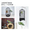 鹦鹉鸟笼虎皮玄凤八哥文鸟豪华别墅繁殖圆笼大号金属不锈钢鸟笼子_1