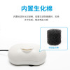 乌龟缸过滤器龟缸吸粪便免换水内置底滤龟箱水循环低水位静音净水 默认尺寸 低水位过滤器小号3W+替换板1片