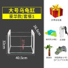 乌龟缸大型鱼宠物龟养乌龟专用水龟饲养箱特大号超大家用养龟大号 默认尺寸 40cm大号豪华款：套餐一