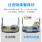 乌龟龟缸过滤器低水位免换水小鱼缸过滤盒净水养龟外置上滤过滤_1 默认尺寸 小号过滤盒【标准套餐2】