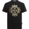VERSACE JEANS 范思哲 男士棉质圆领短袖T恤 B3GUA7EC 30195 S 003-白色印花图案