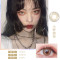 正品网红款混血欧美大直径美瞳年抛女隐形眼镜近视半年抛_62_341 小野猫棕【双十一热卖爆款】350