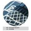北欧简约窗帘客厅卧室儿童房窗帘网红ins遮光飘窗挂钩窗帘纱帘_1 宽4高2.6挂钩【高度免费裁剪】 绣花城堡(深蓝)窗帘