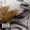 北欧垫ins家用丝圈垫踩脚垫防滑厅地毯玄关除尘蹭脚垫 40cm*60cm 雅奢叶子丝圈地垫