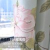 美式乡园风格客厅窗帘布落地窗卧室飘窗窗帘定制棉麻亚麻布艺 宽3高2.6挂钩【高度免费裁剪】 蓝底夏暖纱帘