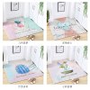 北欧丝圈地垫入户进可裁剪家用地毯玄关客厅塑料pvc免洗垫 120*150cm 七彩盆栽可裁丝圈地垫