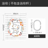 北欧风格浴帘浴室挂帘防水防霉隔断帘个性时尚洗手间干湿分离 默认尺寸 蘑菇房的猫咪200宽*高200cm送钩